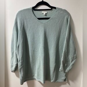 Mint Green J.Jill sweater